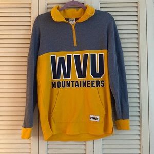 Victoria Secret Pink quarter zip sweatshirt